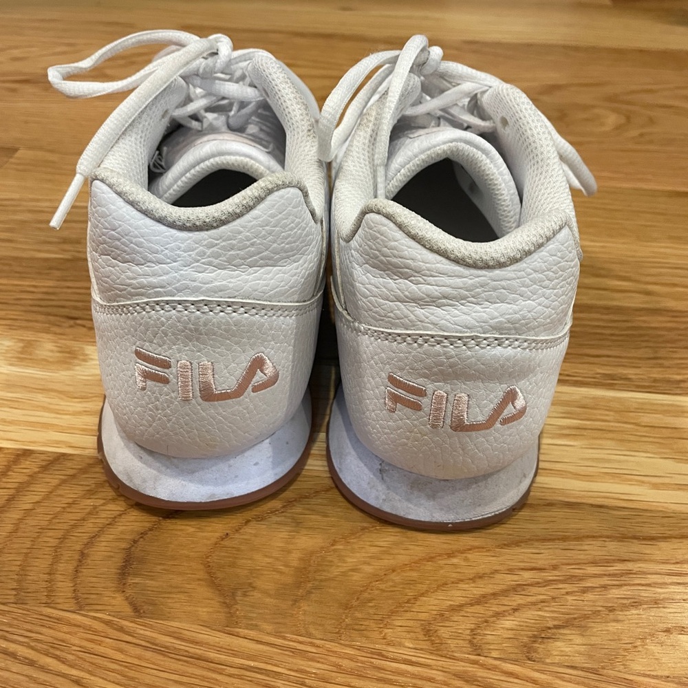 FILA white women’s sneakers